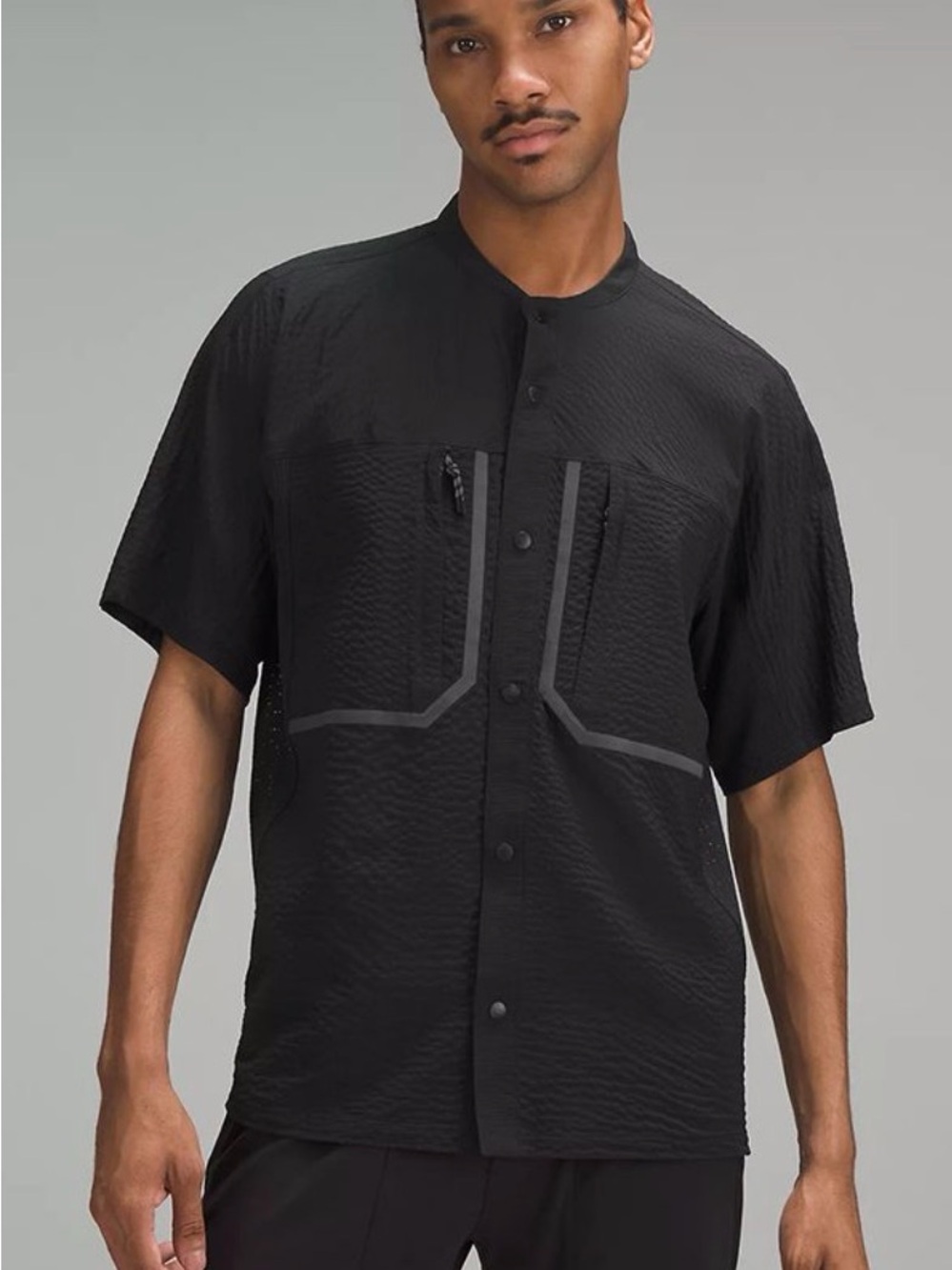 lululemon athletica Black Short-Sleeve Technical Shirt